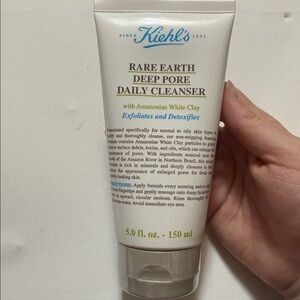 Kiehl’s Rare Earth Deep Pore Daily Cleanser Exfoliates & Detoxifies~5 FL OZ New